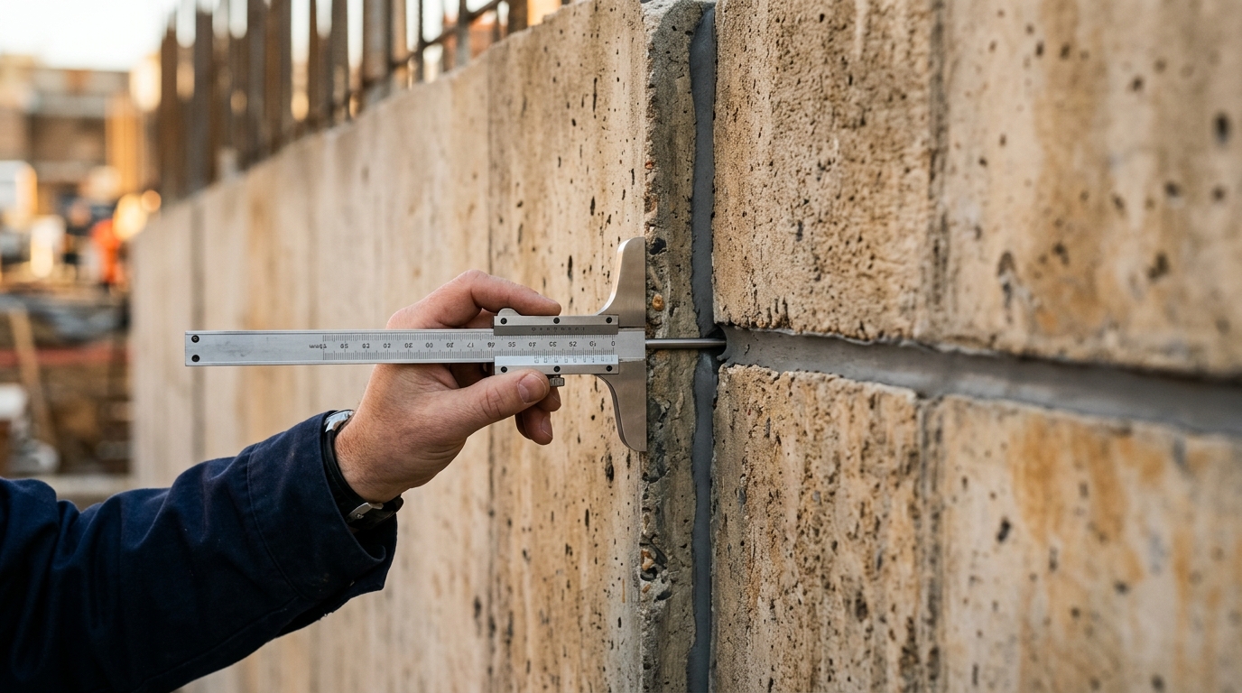 Precision Caliper Structural Measurement Analysis